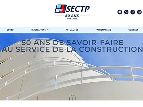 Visuel du projet de SECTP (BTP)