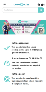 Visuel du projet de Dental Achat