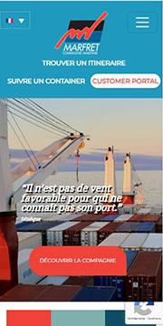 Visuel du projet de Marfret (compagnie maritime)