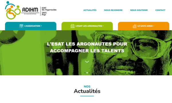 Visuel du projet de Association ADIHM - Esat Les Argonautes