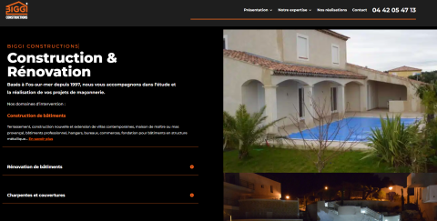 Visuel du projet de Biggi Construction