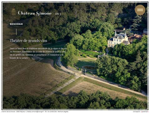 Visuel du projet de Château Simone