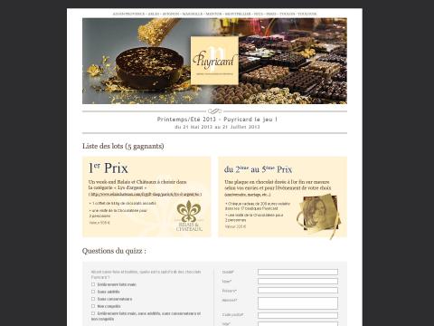 Visuel du projet de Chocolaterie de Puyricard