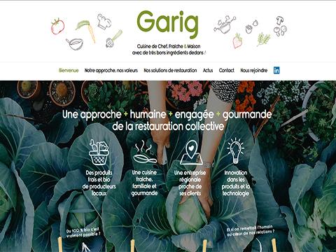 Visuel du projet de Garig restauration collective